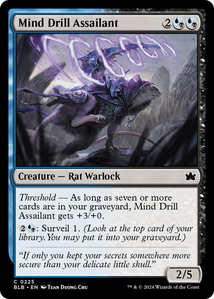 Mind Drill Assailant [Bloomburrow] | Boutique FDB TCG