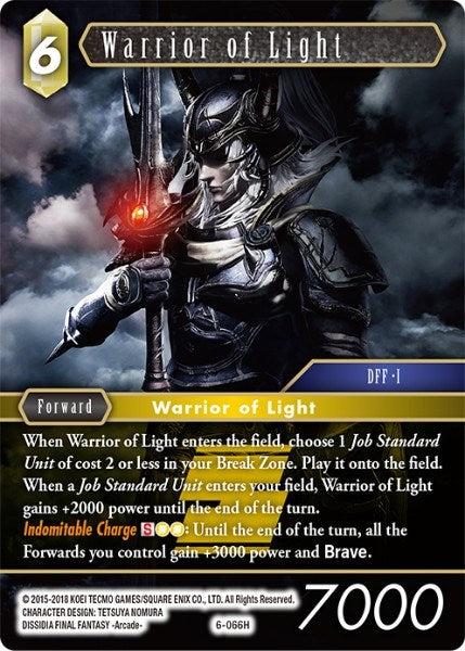 Warrior of Light [Opus VI] | Boutique FDB TCG