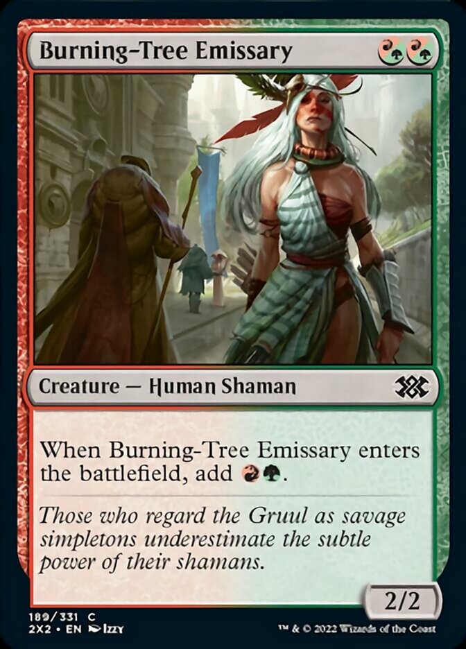 Burning-Tree Emissary [Double Masters 2022] | Boutique FDB TCG