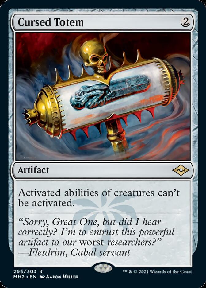 Cursed Totem [Modern Horizons 2] | Boutique FDB TCG