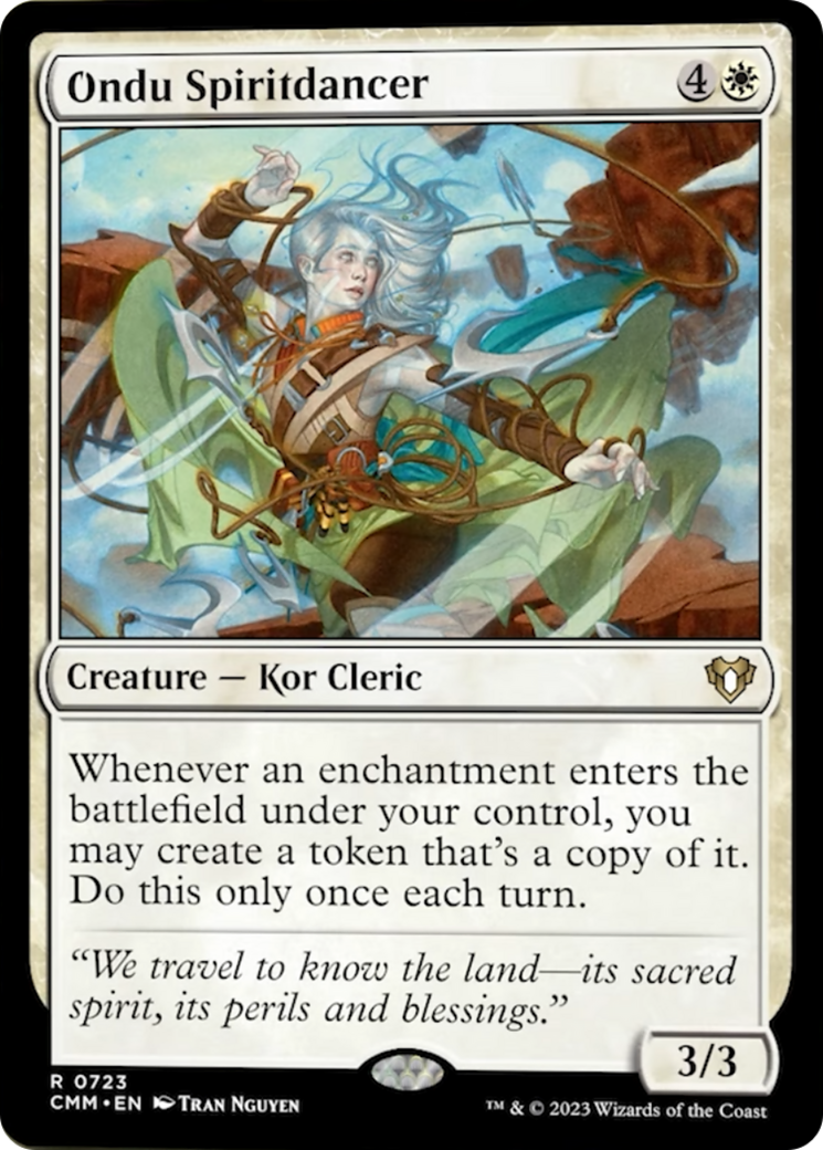 Ondu Spiritdancer [Commander Masters] | Boutique FDB TCG