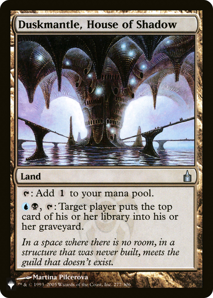 Duskmantle, House of Shadow [The List] | Boutique FDB TCG