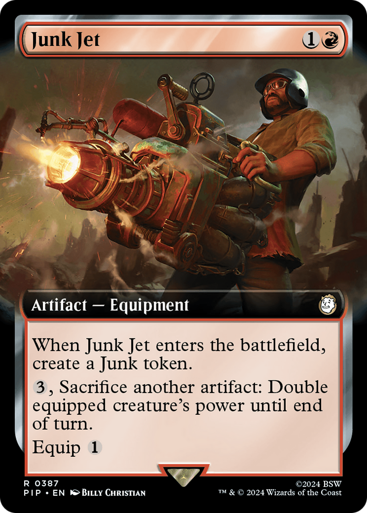 Junk Jet (Extended Art) [Fallout] | Boutique FDB TCG