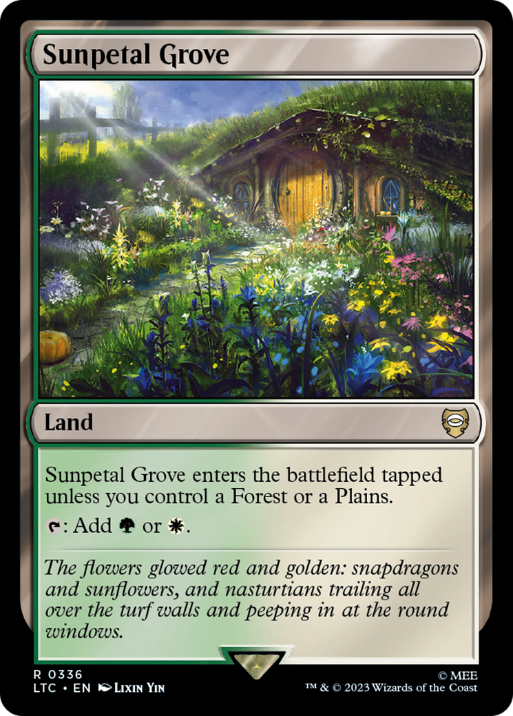 Sunpetal Grove [The Lord of the Rings: Tales of Middle-Earth Commander] | Boutique FDB TCG