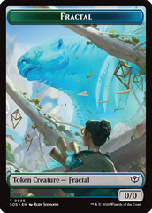 Fractal (0005) // Pest (0009) Double-Sided Token [Secrets of Strixhaven Tokens] | Boutique FDB TCG