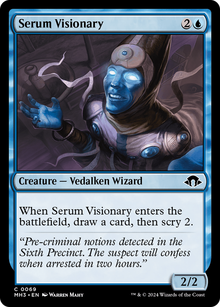 Serum Visionary [Modern Horizons 3] | Boutique FDB TCG