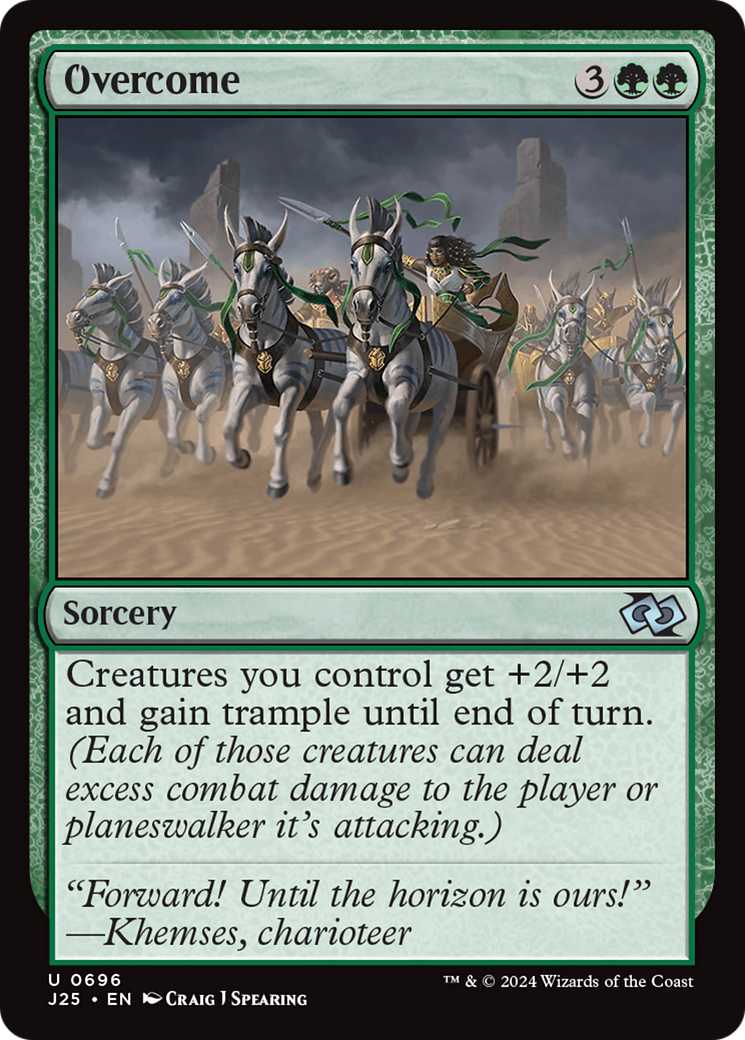 Overcome [Foundations Jumpstart] | Boutique FDB TCG