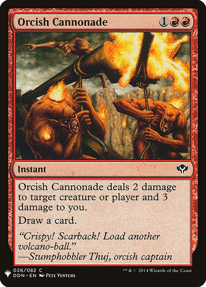 Orcish Cannonade [Mystery Booster] | Boutique FDB TCG