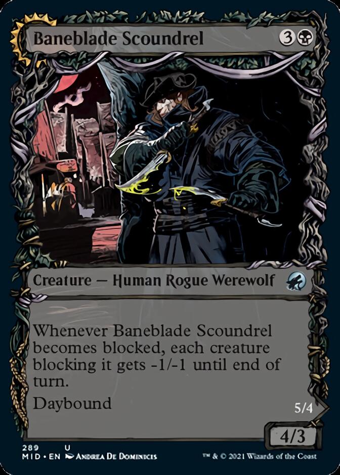 Baneblade Scoundrel // Baneclaw Marauder (Showcase Equinox) [Innistrad: Midnight Hunt] | Boutique FDB TCG