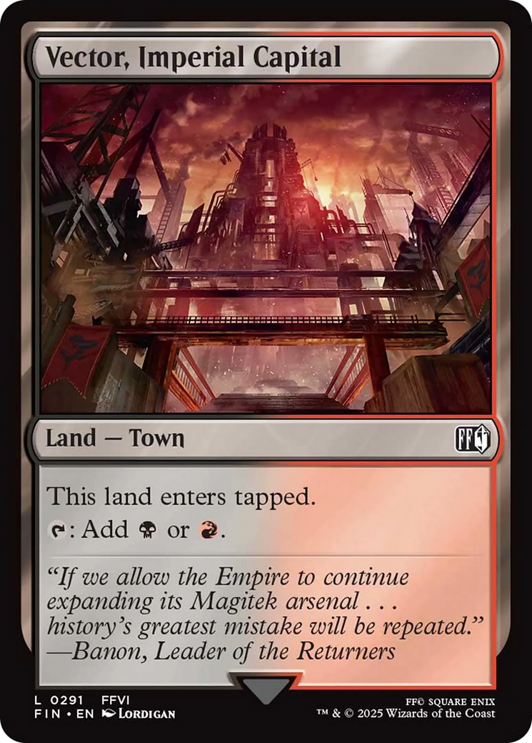 Vector, Imperial Capital [FINAL FANTASY] | Boutique FDB TCG