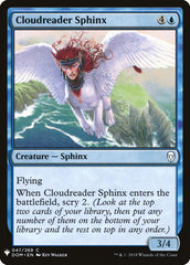 Cloudreader Sphinx [Mystery Booster] | Boutique FDB TCG