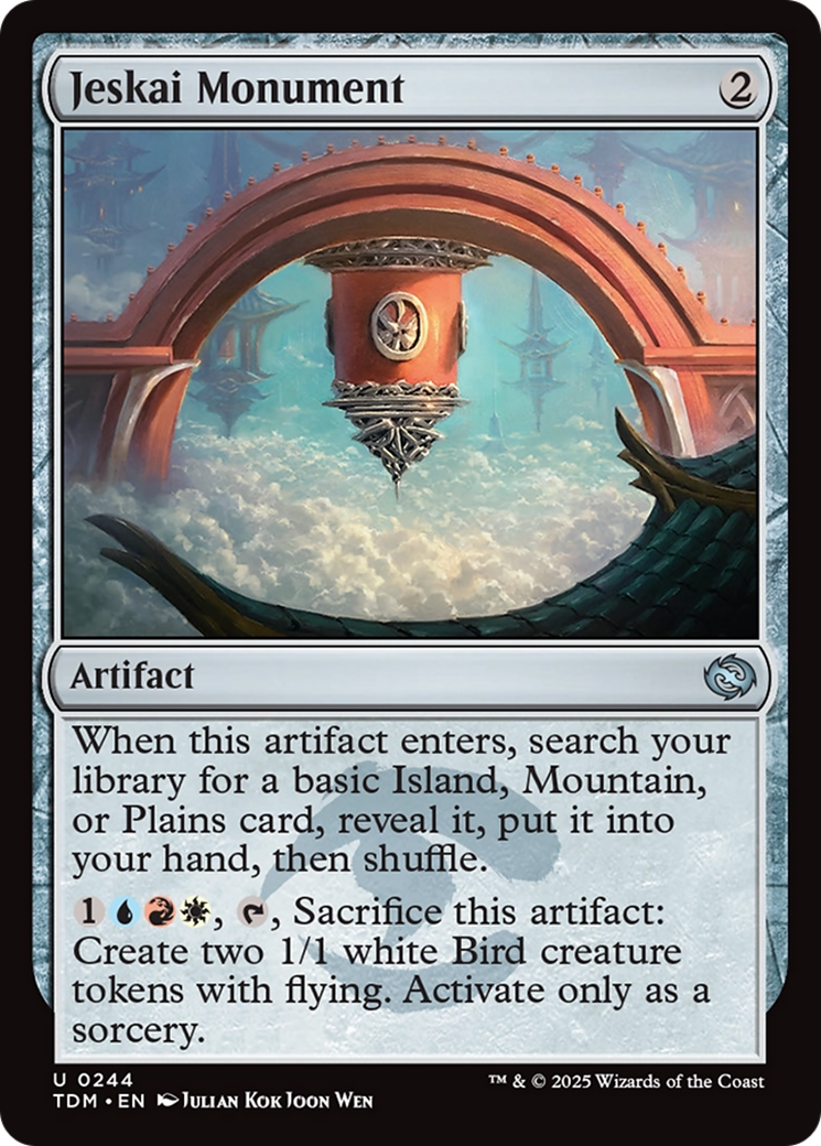 Jeskai Monument [Tarkir: Dragonstorm] | Boutique FDB TCG