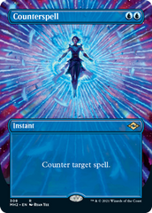 Counterspell (Borderless Alternate Art) [Modern Horizons 2] | Boutique FDB TCG