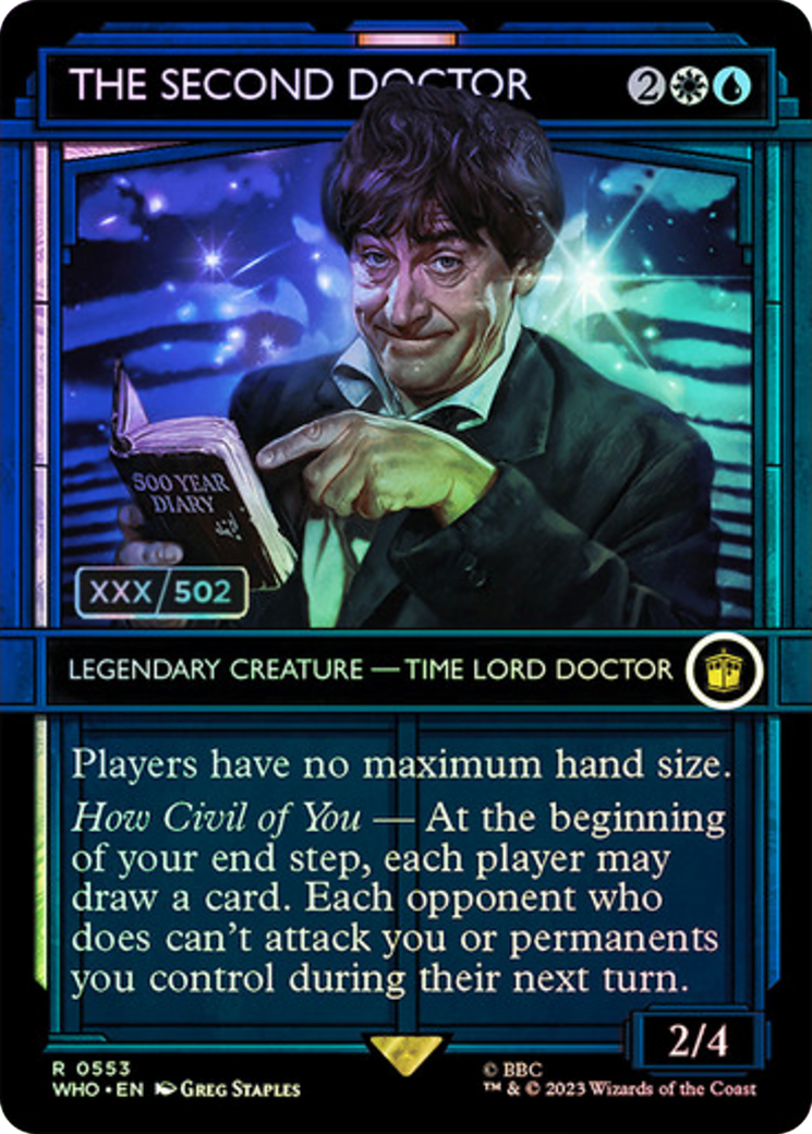 The Second Doctor (Serial Numbered) [Doctor Who] | Boutique FDB TCG