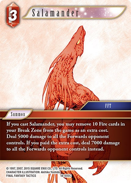 Salamander [Resurgence of Power] | Boutique FDB TCG