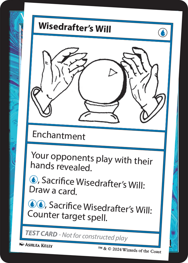 Wisedrafter's Will [Mystery Booster 2 Playtest Cards] | Boutique FDB TCG