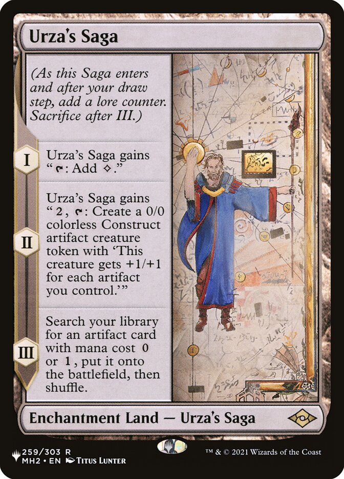 Urza's Saga [The List] | Boutique FDB TCG