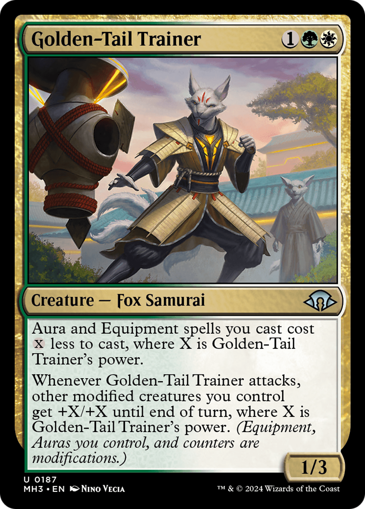 Golden-Tail Trainer [Modern Horizons 3] | Boutique FDB TCG