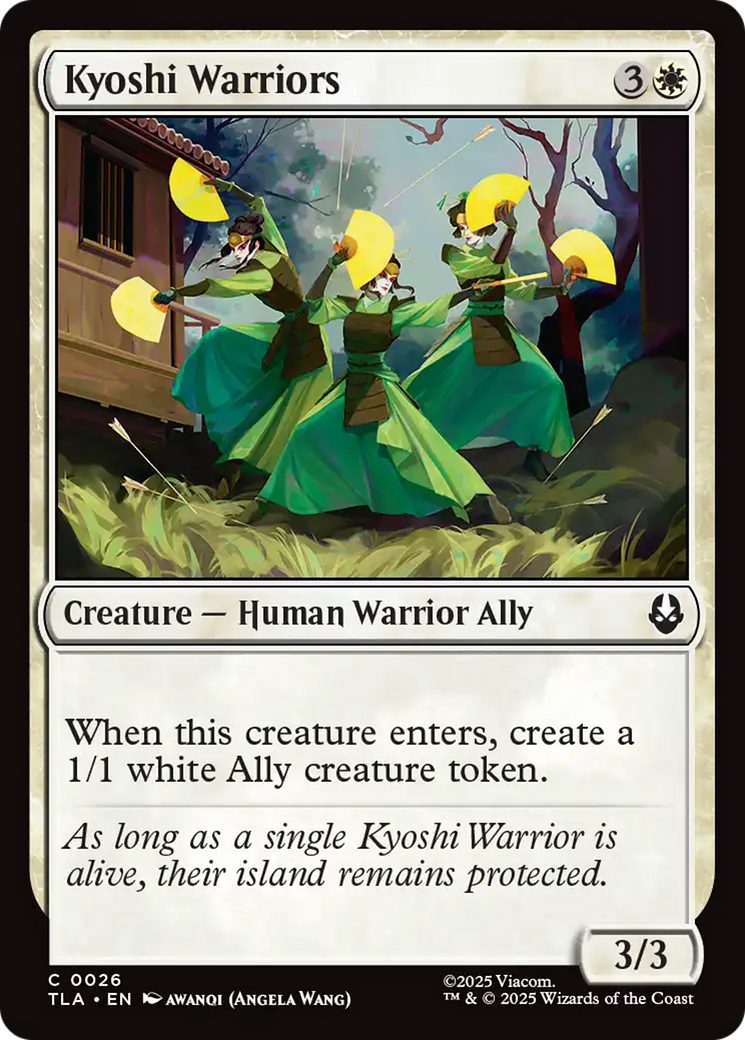 Kyoshi Warriors [Avatar: The Last Airbender] | Boutique FDB TCG