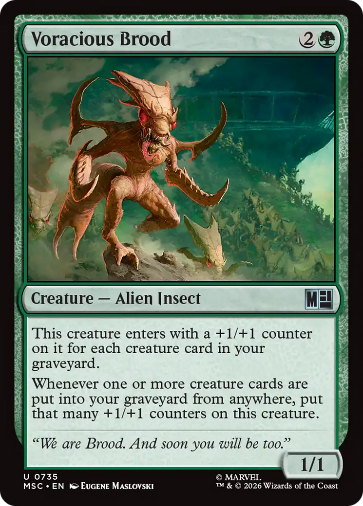 Voracious Brood [Marvel Super Heroes Commander] | Boutique FDB TCG