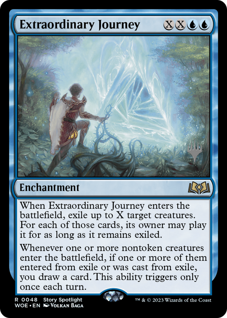 Extraordinary Journey (Promo Pack) [Wilds of Eldraine Promos] | Boutique FDB TCG