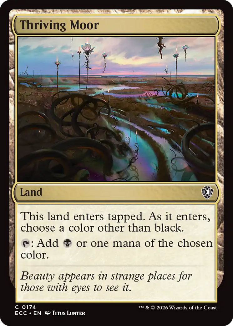 Thriving Moor [Lorwyn Eclipsed Commander] | Boutique FDB TCG