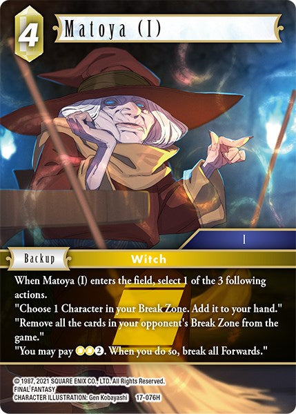 Matoya (I) [Rebellion's Call] | Boutique FDB TCG