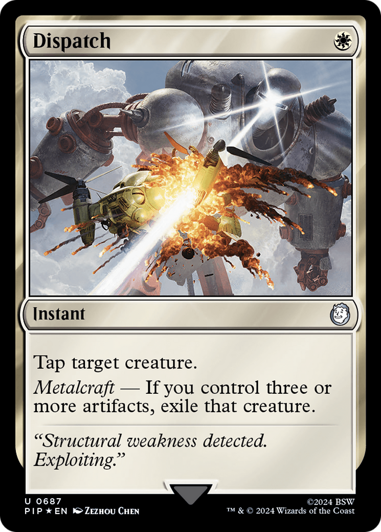 Dispatch (Surge Foil) [Fallout] | Boutique FDB TCG