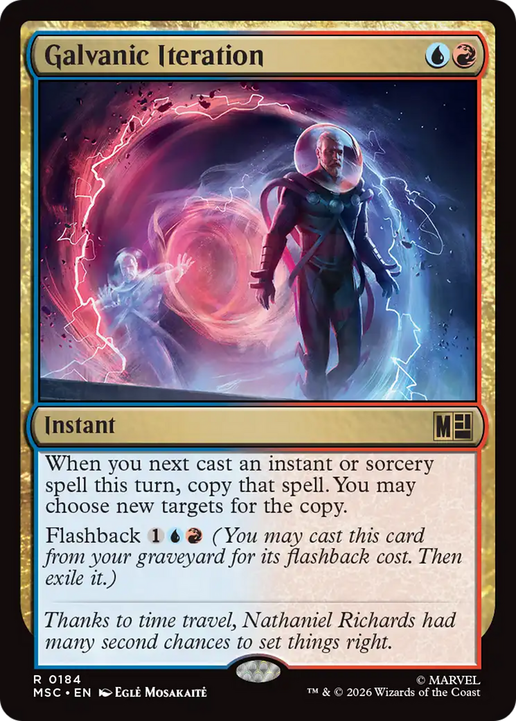 Galvanic Iteration (Surge Foil) [Marvel Super Heroes Commander] | Boutique FDB TCG