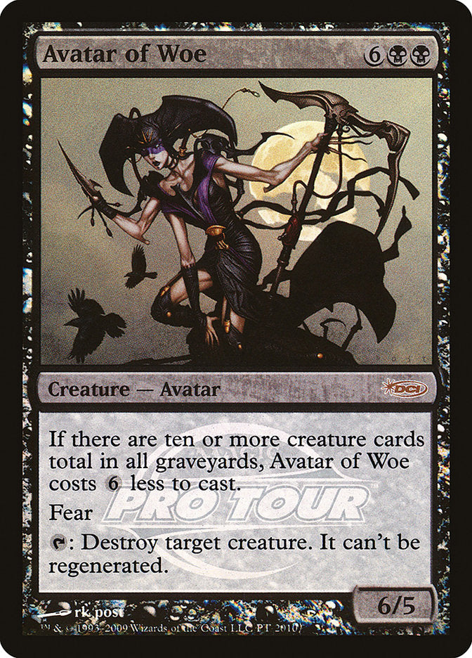 Avatar of Woe (Pro Tour) [Pro Tour Promos] | Boutique FDB TCG