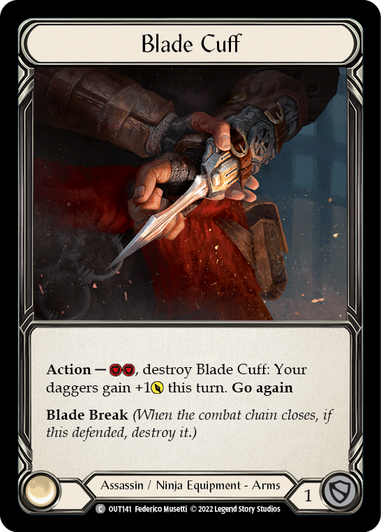 Blade Cuff [OUT141] (Outsiders) | Boutique FDB TCG