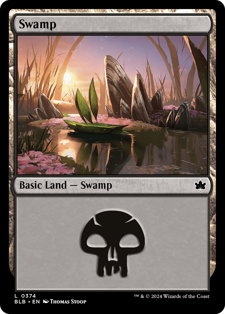 Swamp (0374) [Bloomburrow] | Boutique FDB TCG