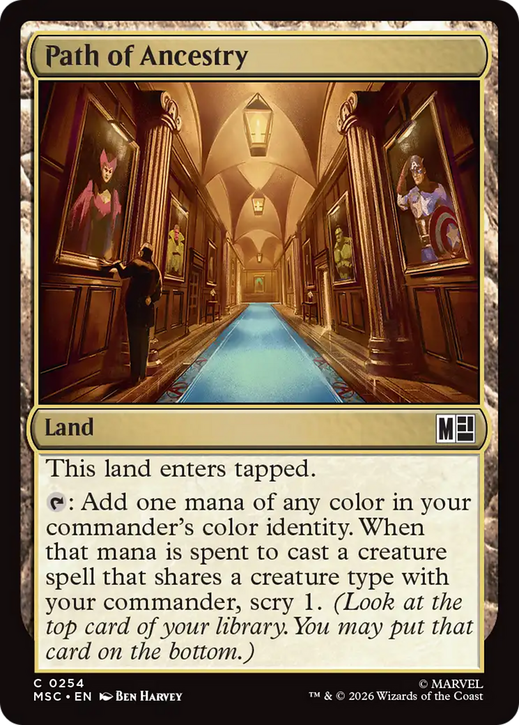 Path of Ancestry [Marvel Super Heroes Commander] | Boutique FDB TCG