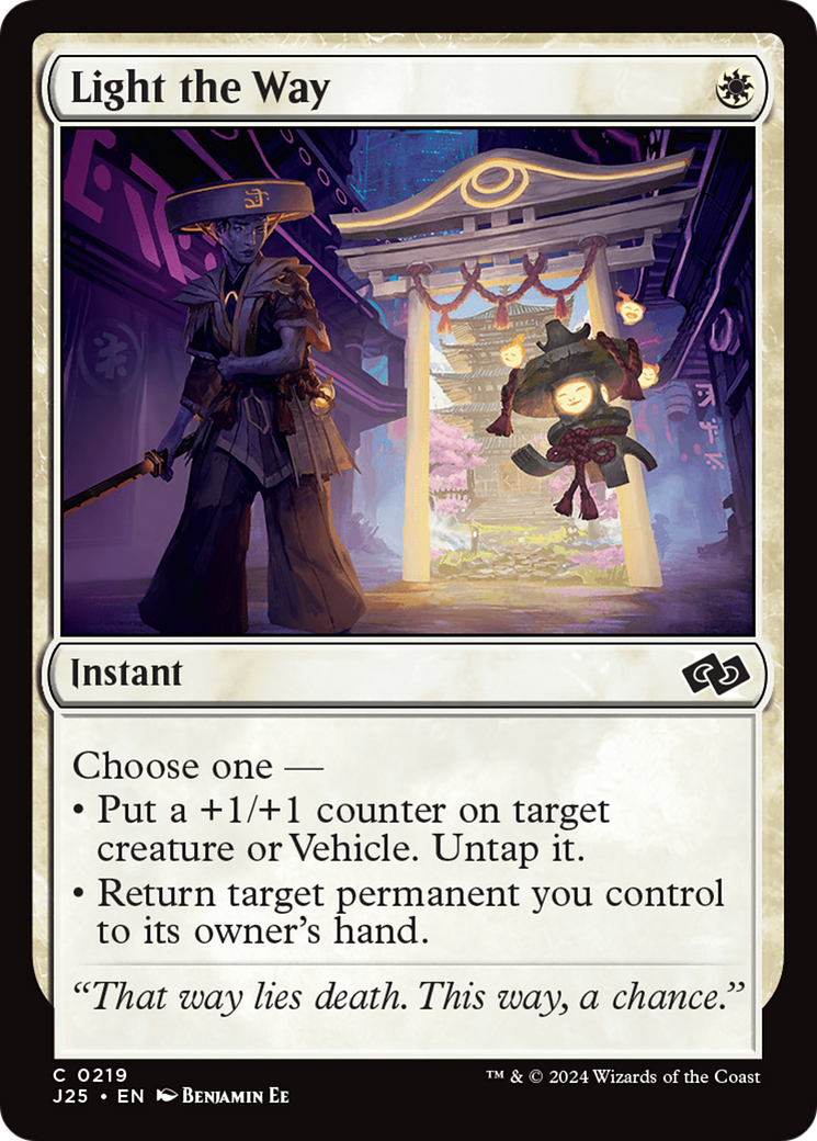 Light the Way [Foundations Jumpstart] | Boutique FDB TCG