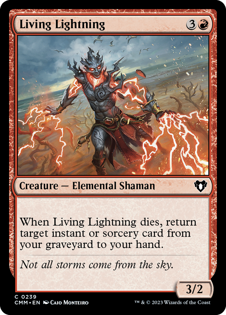Living Lightning [Commander Masters] | Boutique FDB TCG