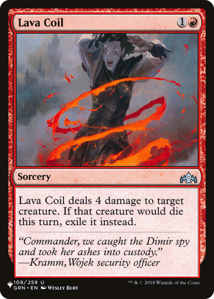Lava Coil [The List] | Boutique FDB TCG