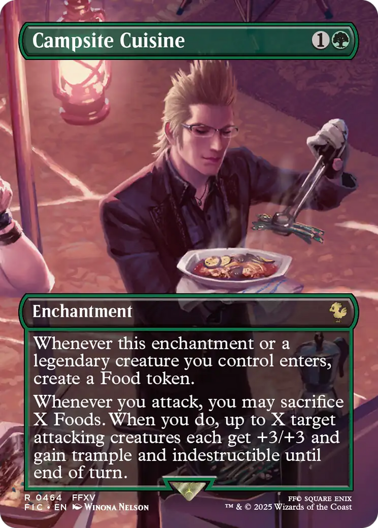 Campsite Cuisine (Borderless) [FINAL FANTASY Commander] | Boutique FDB TCG