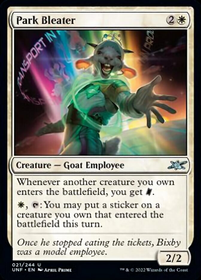 Park Bleater [Unfinity] | Boutique FDB TCG