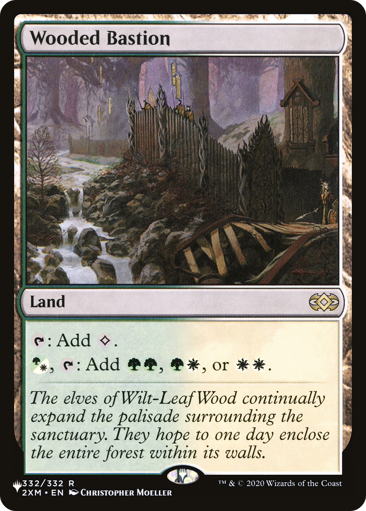 Wooded Bastion [The List] | Boutique FDB TCG
