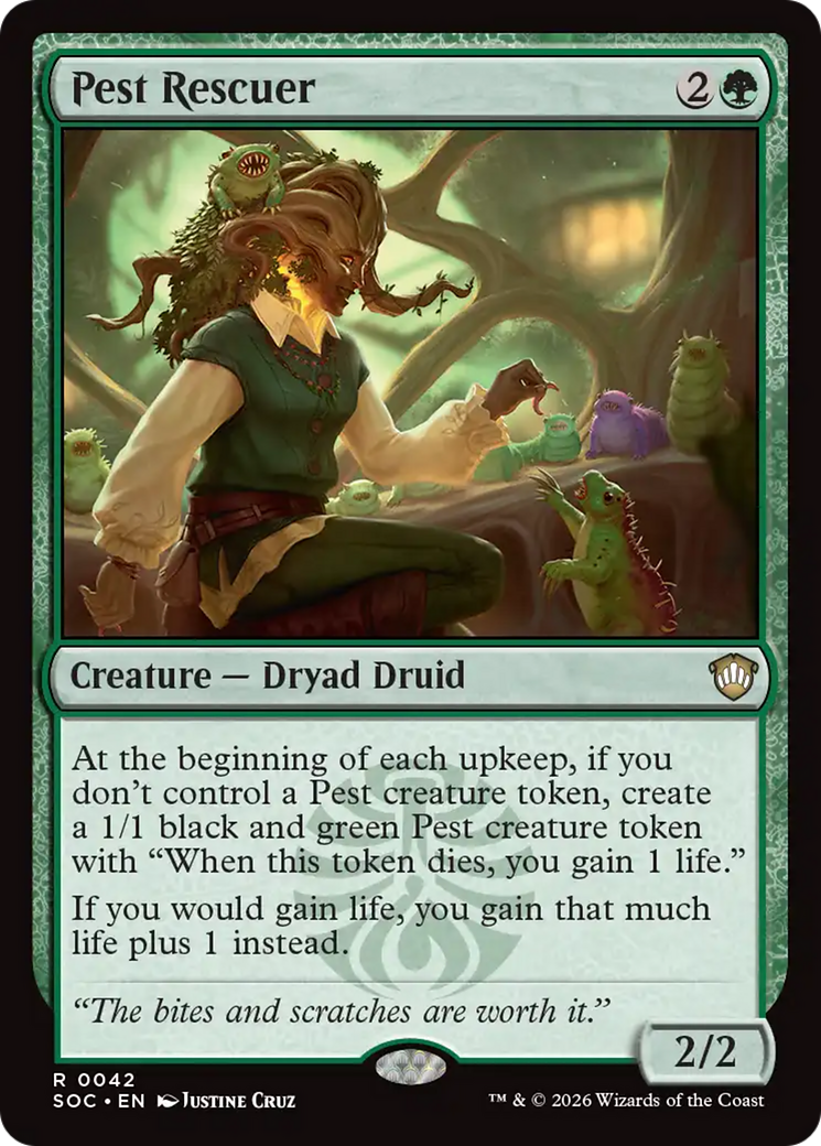 Pest Rescuer [Secrets of Strixhaven Commander] | Boutique FDB TCG