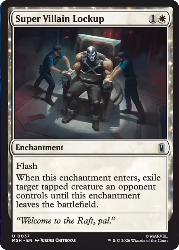 Super Villain Lockup [Marvel Super Heroes] | Boutique FDB TCG
