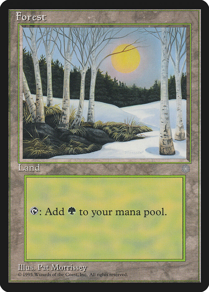 Forest (Sun Visible) [Ice Age] | Boutique FDB TCG
