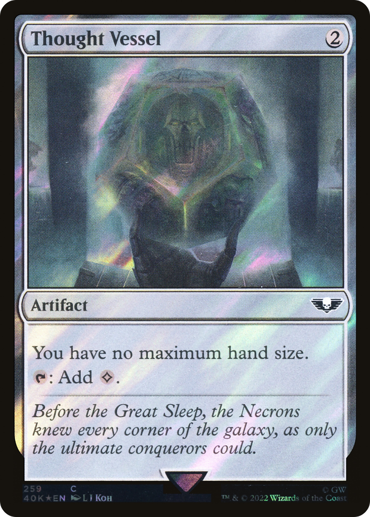 Thought Vessel (Surge Foil) [Marvel Super Heroes Commander] | Boutique FDB TCG