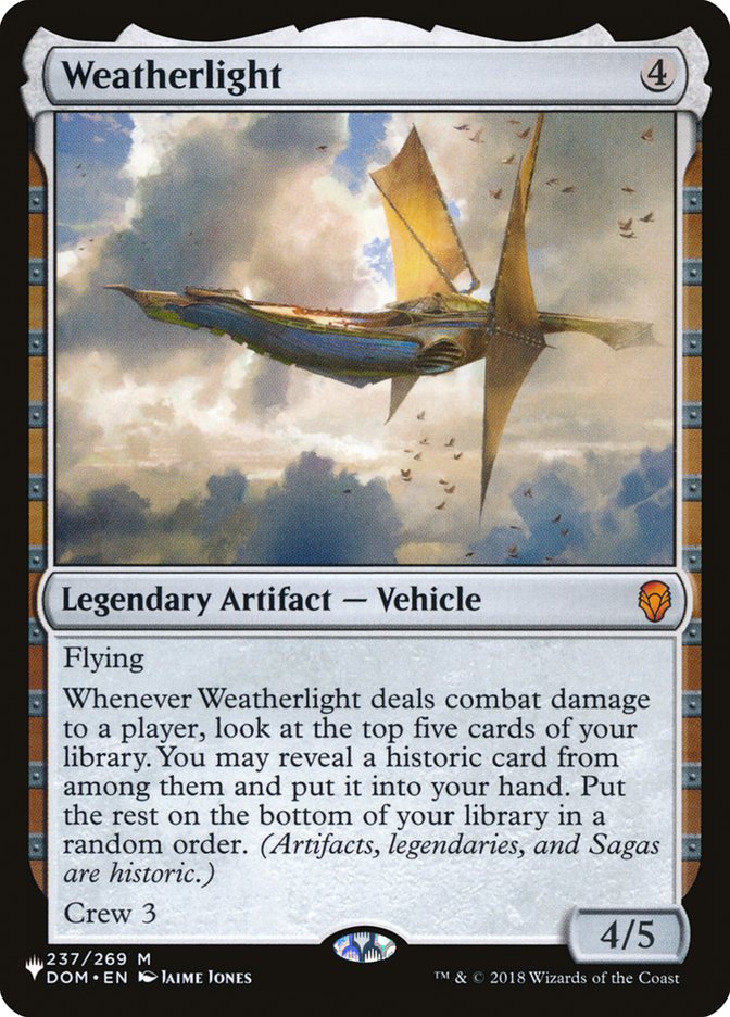 Weatherlight [The List] | Boutique FDB TCG