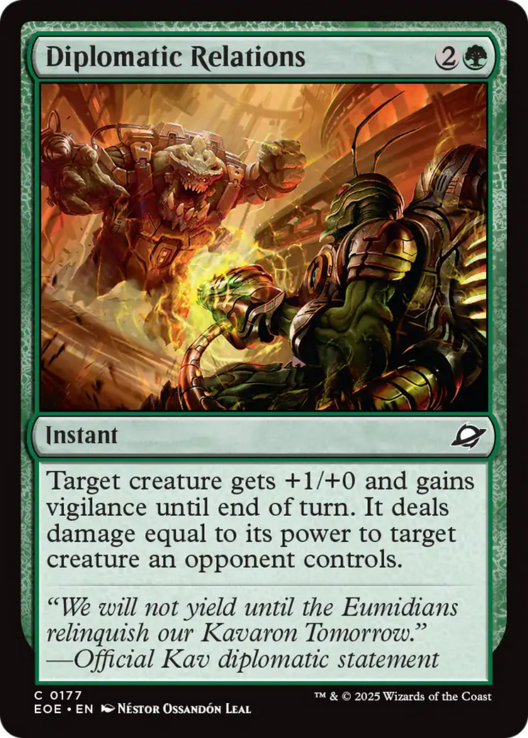 Diplomatic Relations [Edge of Eternities] | Boutique FDB TCG