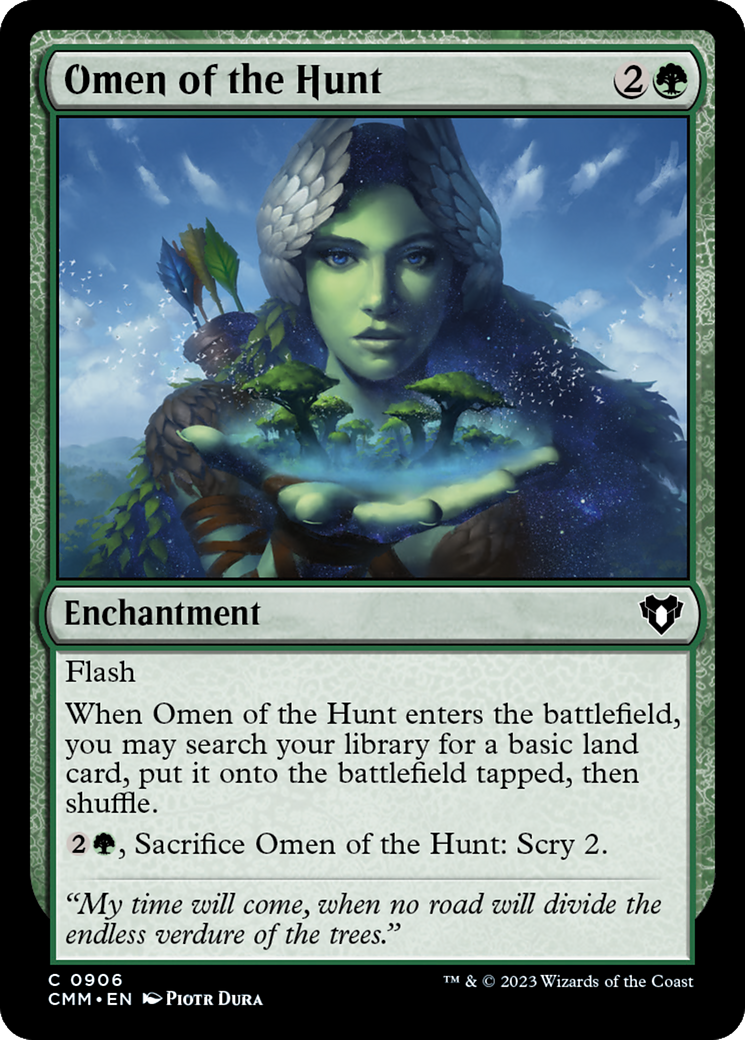 Omen of the Hunt [Commander Masters] | Boutique FDB TCG