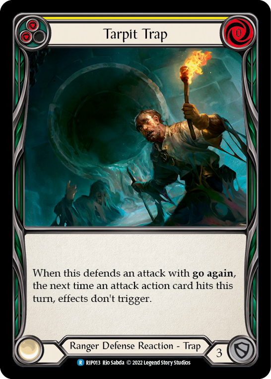 Tarpit Trap (Yellow) [RIP013] (Outsiders Riptide Blitz Deck) | Boutique FDB TCG