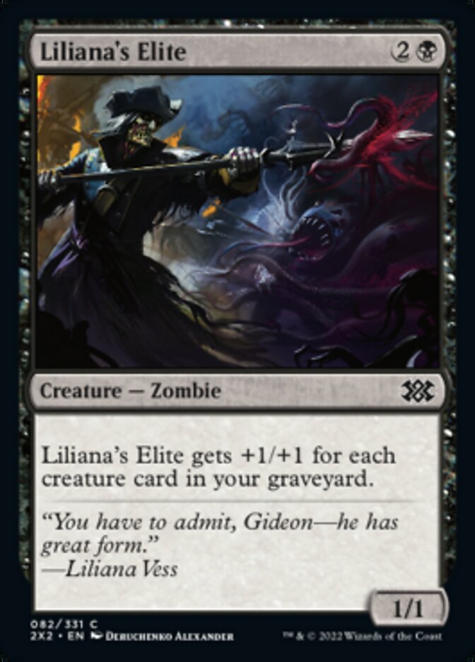Liliana's Elite [Double Masters 2022] | Boutique FDB TCG