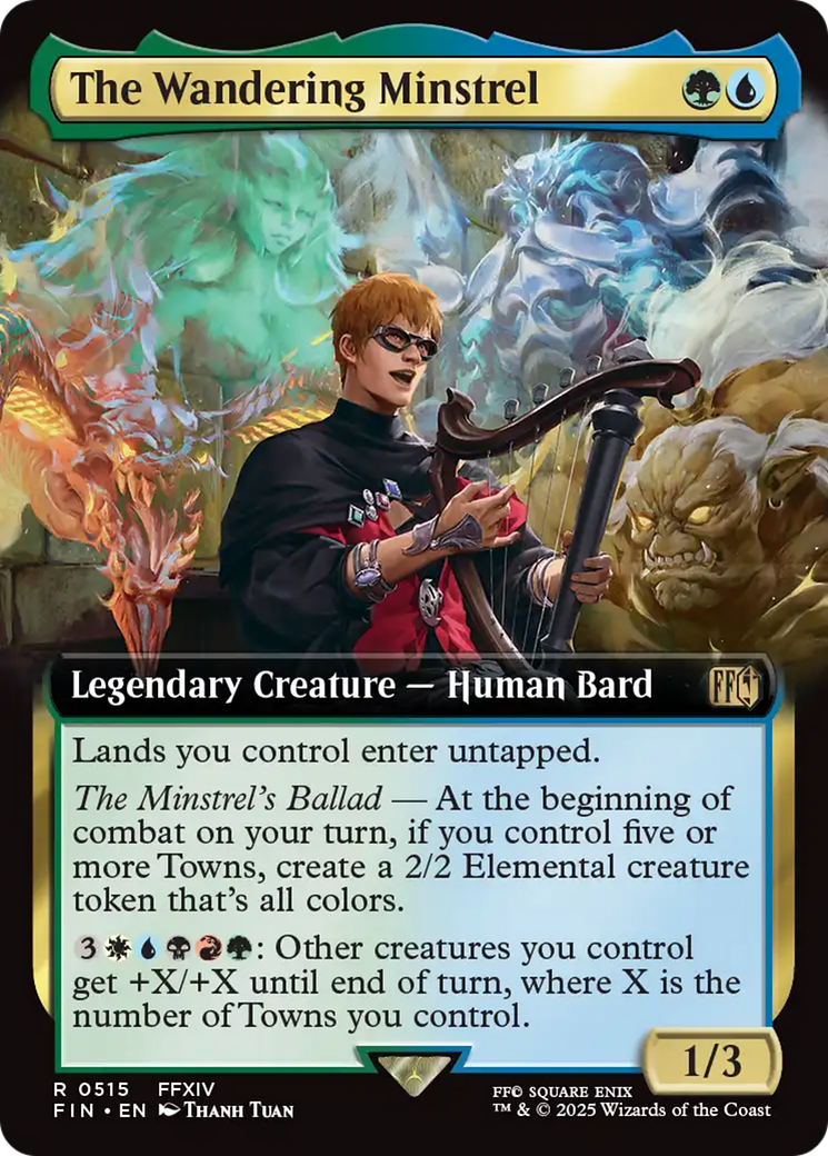 The Wandering Minstrel (Extended Art) [FINAL FANTASY] | Boutique FDB TCG