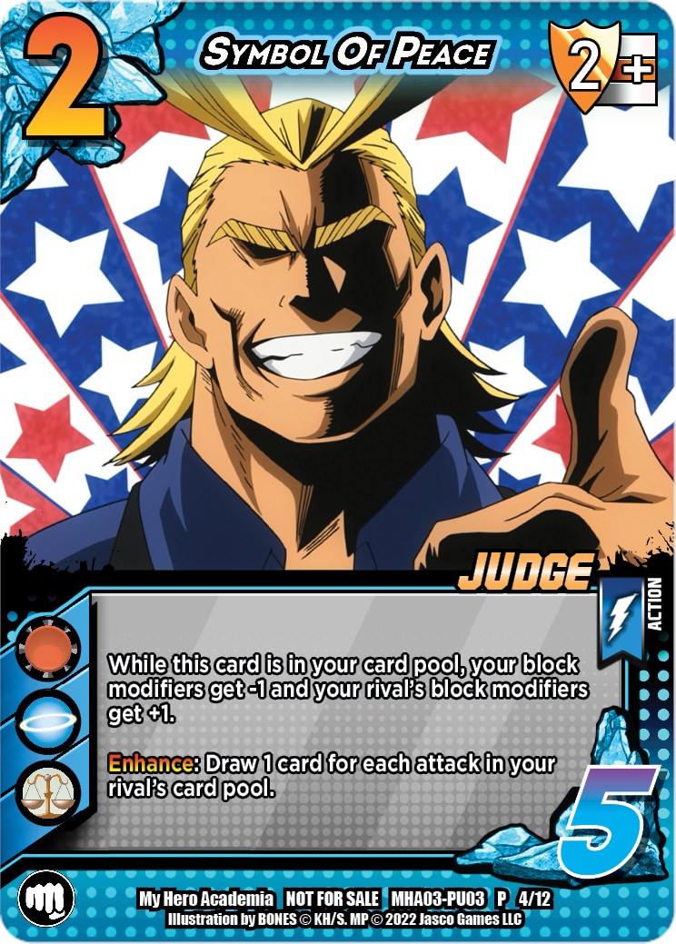 Symbol of Peace (Judge) [Heroes Clash] | Boutique FDB TCG